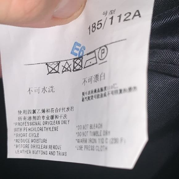 Ermenegildo Zegna Jacket❣️WOW❣️Size 58 EU or 48US. Two Button Closure, EUC 9/10 - Picture 12 of 15